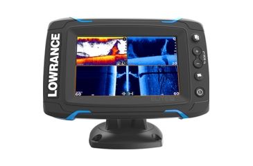 Image of Lowrance Elite-5 TI, Navionics+, w/DownScan Xdcr, New Condition LOW-000-12697-001