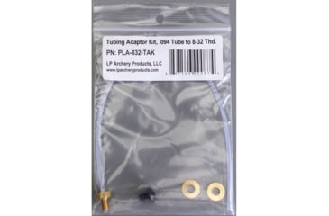 Image of LP Archery LP Archery LP Tubing Adapter Kit, Clear/Gold, PLA-832-TAK