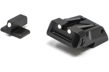 Image of LPA Adjustable White Dot Sight Set, Rock Island 1911, Black, SPS18RI30