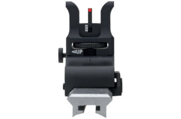 Image of LPA Front Adjustable Red Dot or Insert w/ Black Target, Black, T-MAS7