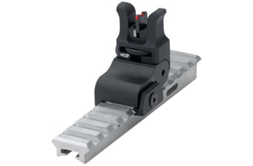 Image of LPA Front Adjustable Red Dot or Insert w/ Black Target, Black, T-MAS7