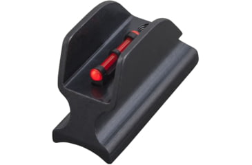 Image of LPA Front Shotgun Sight, Low, Solder-on, Fiber Optic, Black, SG2+M1F