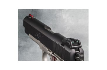 Image of LPA SPF Fiber Optic Adjustable Sight Set For Kimber 1911, Black, SPF09KI