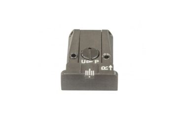 Image of LPA SPR Adjustable Black Serrated Sight Set For CZ 75/85 Models w/ Dovetail Front Sights, Black, SPR86CZ07