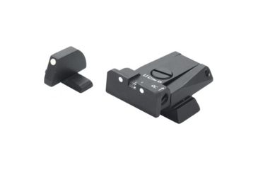 Image of LPA SPR Adjustable White Dot Sight Set For H&amp;K 40 USP, Black, SPR49HK30