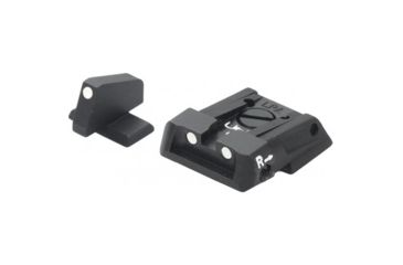 Image of LPA SPS Fully Adjustable White Dot Sight Set For S&amp;W Military and Police M&amp;P, Black, SPS02SW30