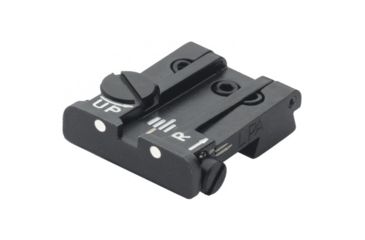 Image of LPA TPU Adjustable Rear White Dot Sight Set For 1911 Colt Gov Series 70,80,90, Black, TPU40MK30