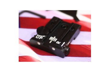 Image of LPA TPU Adjustable Rear White Dot Sight Set For Springfield &amp; Sig - P220/225 Etc. XD, Black, TPU25SS30