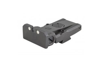 Image of LPA TRT Adjustable Rear Twin White Dot Sight For Desert Eagle, Black, TRT44DE30
