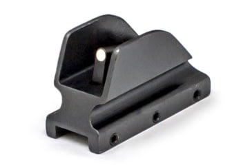 Image of LPA White Dot Front Sight Ramp, Rib Style, Black, SG7+M1B