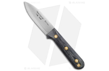 Image of LT Wright Knives Carleigh Fairchild Genesis Fixed Blade Knife, 4.25in, A2, Drop Point Blade, Micarta, Black Handle, Black/Gray, 9.05 inch, BHQ-142790