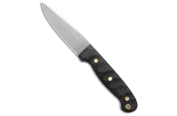 Image of Lt Wright Knives LT Wright Knives LTAC GNS Saber Fixed Blade Black Mountain 4.5" Satin, Black, O1, adult, BHQ-191355