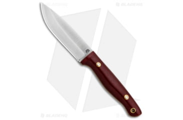 Image of LT Wright Knives Vault Series #4 Fixed Blade Knife, 3.75in, A2, Drop Point Blade, G-10, Red Handle, Red/Gray, 7.875 inch, BHQ-85652