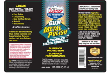 Image of Lucas Oil Gun Metal Polish - 4oz, 10878