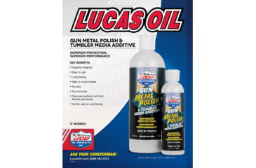 Image of Lucas Oil Gun Metal Polish - 4oz, 10878