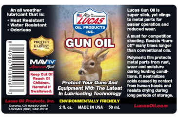 Image of Lucas Oil Gun Oil - 2oz, 18x1, 10006