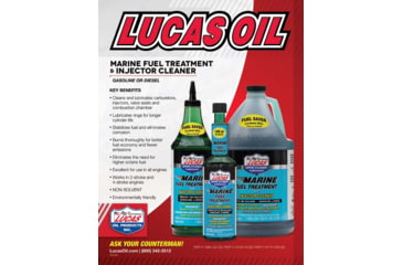 Image of Lucas Oil Marine Fuel Treatment - 16 oz, 12x1, 10150