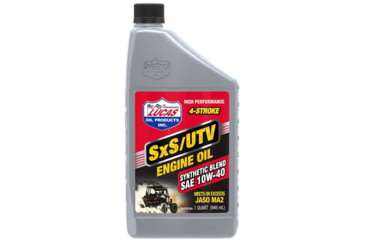 Image of Lucas Oil Synthetic Blend SAE 10W-40 Side By Side Engine Oil, 11196