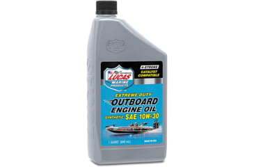 Image of Lucas Oil Synthetic SAE 10W-30 Outboard Engine Oil FC-W, 6x1, Quart, 10661