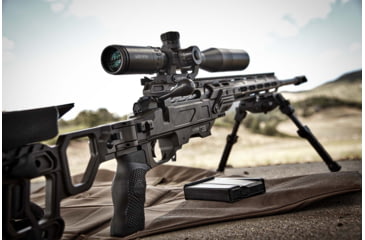 Image of Lucid 4.5-18x44 Mil/Mil FFP Rifle Scope, 30mm Tube, Etched Glass Reticle, Black, L-MLX-451844