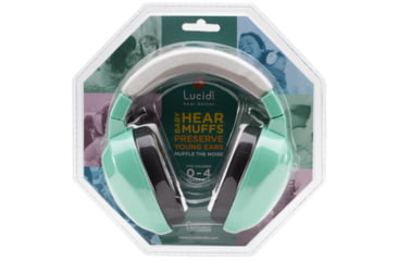 Image of Lucid Audio HearMuffs Baby Hearing Protection, Green, LA-INFANT-PM-SG