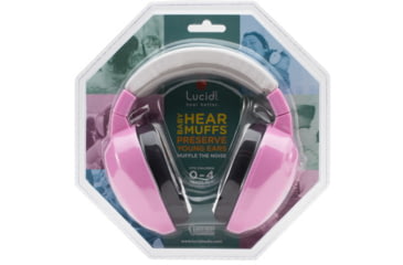 Image of Lucid Audio HearMuffs Baby Hearing Protection, Pink, LA-INFANT-PM-PP