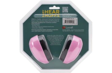 Image of Lucid Audio HearMuffs Baby Hearing Protection, Pink, LA-INFANT-PM-PP