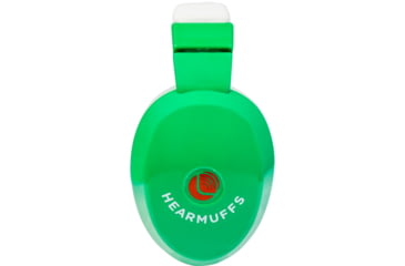 Image of Lucid Audio HearMuffs Kids Hearing Protection, Green, LA-KIDS-PM-GR