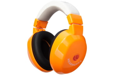 Image of Lucid Audio HearMuffs Kids Hearing Protection, Orange, LA-KIDS-PM-OR