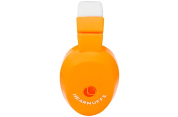 Image of Lucid Audio HearMuffs Kids Hearing Protection, Orange, LA-KIDS-PM-OR
