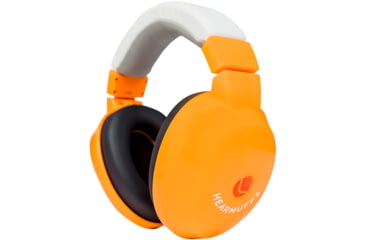 Image of Lucid Audio HearMuffs Kids Hearing Protection, Orange, LA-KIDS-PM-OR