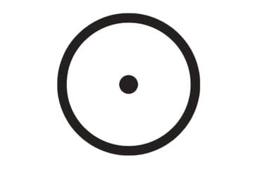 Image of Lucid M7 Micro Dot 2 MOA Dot 25 MOA Circle Black