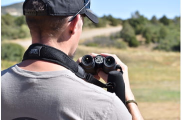 Image of Lucid Optics Binocular 8x42mm Binocular, ED Open Frame w/ Hard Case, Matte Black, L-B8-8x42