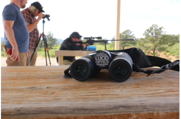 Image of Lucid Optics Binocular 8x42mm Binocular, ED Open Frame w/ Hard Case, Matte Black, L-B8-8x42