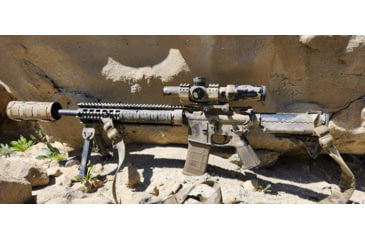 Image of Lucid Optics L7 Riflescope, 1-6x24mm, 30mm Tube, Second Focal Plane, P7 Reticle, Matte Black, L-1624-P7