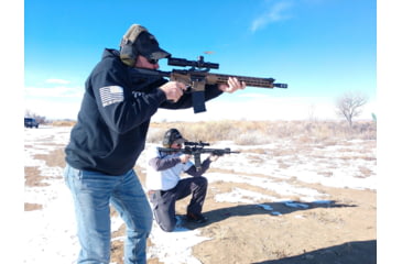 Image of Lucid Optics L7 Riflescope, 1-6x24mm, 30mm Tube, Second Focal Plane, P7 Reticle, Matte Black, L-1624-P7