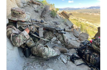 Image of Lucid Optics L7 Riflescope, 1-6x24mm, 30mm Tube, Second Focal Plane, P7 Reticle, Matte Black, L-1624-P7