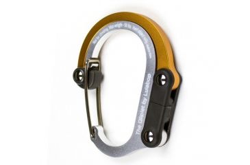 Image of Lulabop Qliplet Multi-Purpose Carabiner-Orange Dusk