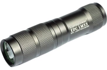 Image of LumaPower LM33 EDC LED Flashlight, CREE XP-G R5 - Black LUMAPOWER-LM33-R5