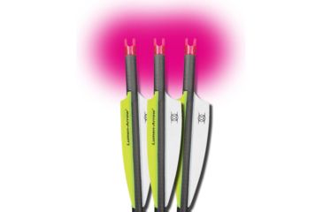 Image of Lumenok Crossbow Bolt Pink Capture 20 in, Black, Pack of 3, BCAP3P