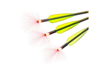 Image of Lumenok Crossbow Nock, HD Orange 2219 Flat 3 pk. 2219F3