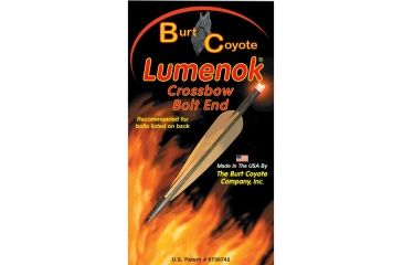 Image of Lumenok Crossbow Nock, HD Orange Gold Tip Moon 3 pk. GTC3