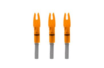 Image of Lumenok Lighted Arrow Nock Gt-Series, Orange, 3pk