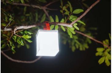 Image of LuminAID Max QI Solar Lantern w/Phone Charger, White, 0196-0150