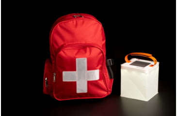 Image of LuminAID Max QI Solar Lantern w/Phone Charger, White, 0196-0150