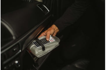 Image of LuminAID Solar Beam With Phone Charger, White, 0196-0700