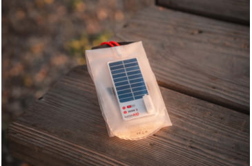 Image of LuminAID Solar Beam With Phone Charger, White, 0196-0700