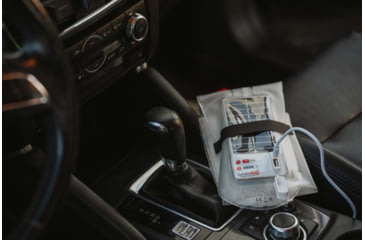 Image of LuminAID Solar Beam With Phone Charger, White, 0196-0700