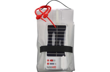 Image of LuminAID Solar Beam With Phone Charger, White, 0196-0700