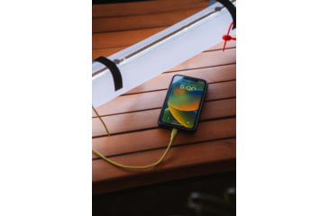 Image of LuminAID Solar Beam With Phone Charger, White, 0196-0700